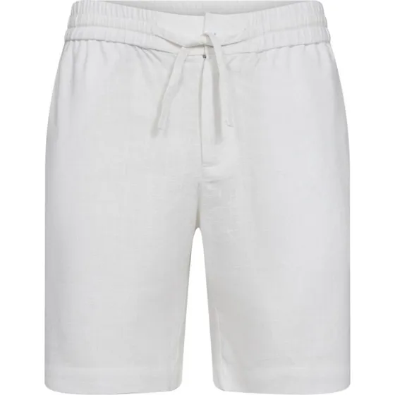 JBS of Denmark Hvide Bambus- og Hørshorts - Str. Small