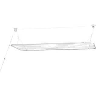 Van Der P Tørresystem m. hejs, 50x125cm, hvid