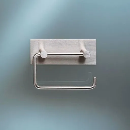 Vola T12 toiletrulleholder, børstet krom