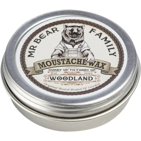 Mr. Bear Family Moustache Wax Woodland 30 ml