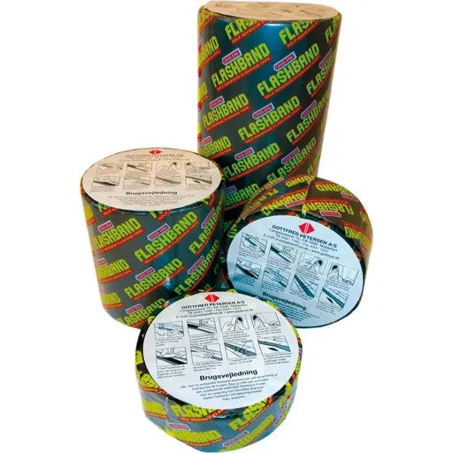 Flashband Bitumentape - Blygrå - 50mm x 10m
