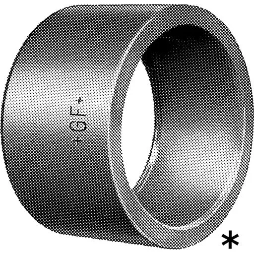 +GF+ Reduktionsbøsning, Ø40x32 mm, PVC, Grå