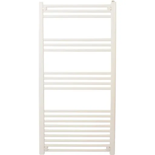 Kriss Athena Plan håndklædetørrer, kombi, 60x120 cm, hvid