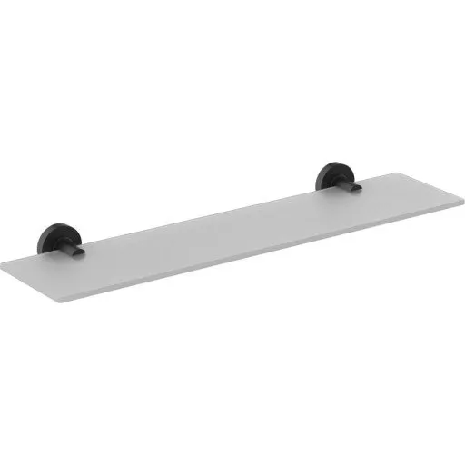 Ideal Standard IOM hylde, 52x12 cm, mat sort