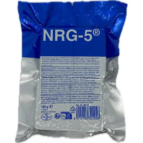 Trek'n Eat - NRG-5 Nødration (125g, 20 års holdbarhed)