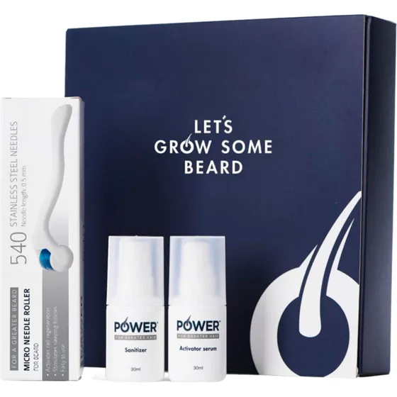 Power Beard Growth Kit med Power Beard Oil