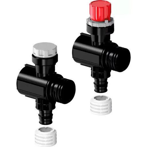 Uponor Vario PLUS GV Fordelerrørssæt Q&E 1", 20x2,0 mm, 1 kreds