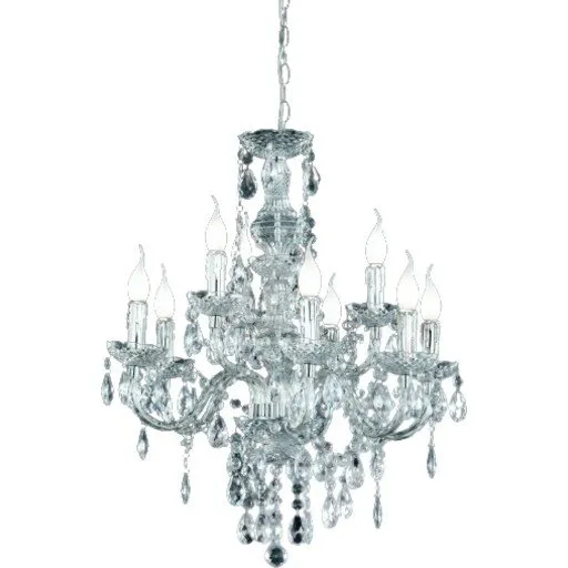 Trio Lighting Lüster Lysekrone, 9 arme, klar