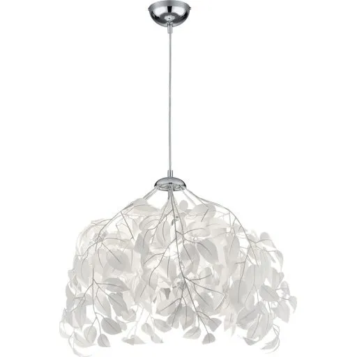 Trio Lighting Leavy Pendel, Krom, Ø38 cm