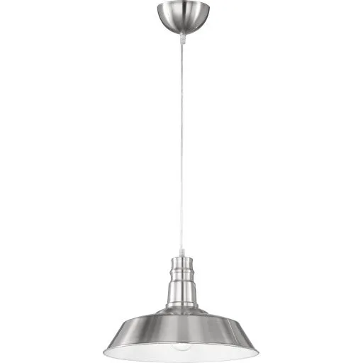 Trio Lighting Will Pendel i stål, Ø36 cm