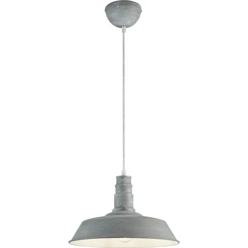 Trio Lighting Will pendel i beton, Ø36 cm