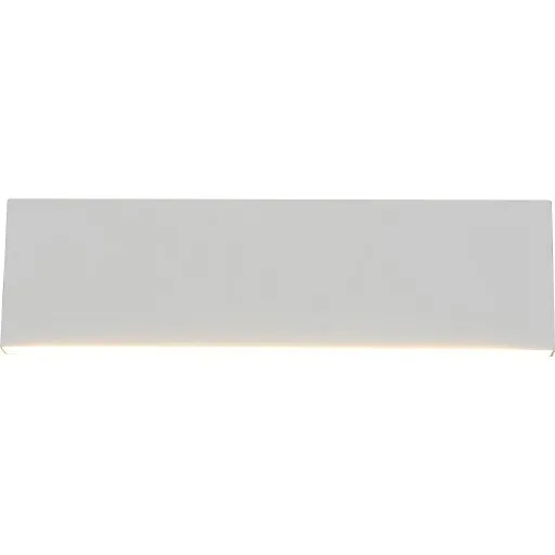 Trio Lighting Concha væglampe, hvid, 28 cm