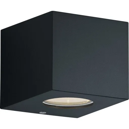 Trio Lighting Cordoba udendørs væglampe - matsort