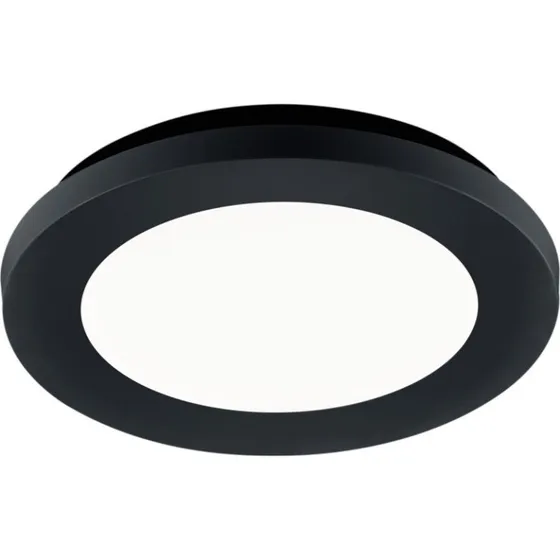 Trio Lighting Camillus LED loftlampe, sort, Ø17 cm