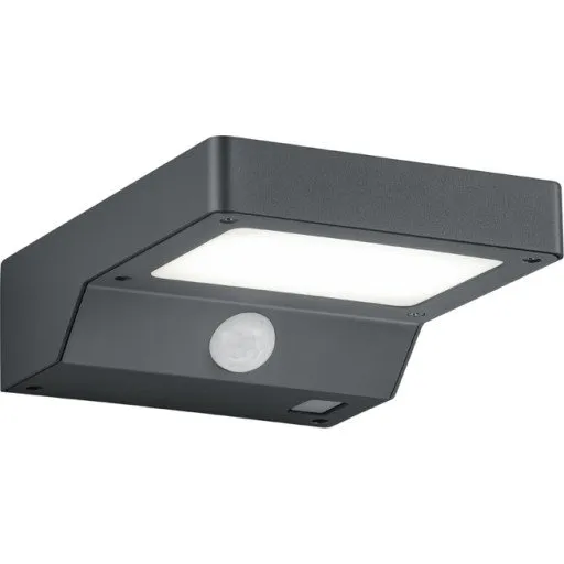 Trio Lighting Fomosa solcelle væglampe med bevægelsessensor
