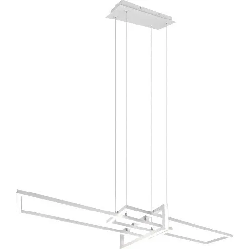 Trio Lighting Salinas Langbordspendel, Hvid