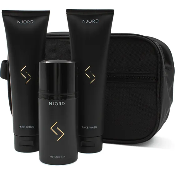 Njord In Your Face! Gaveæske (Ansigtssæt med toilettaske)