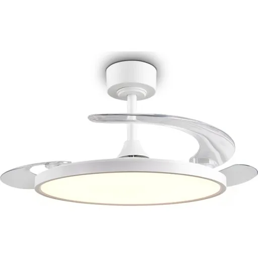 Trio Lighting Kasfjord loftventilator med lys