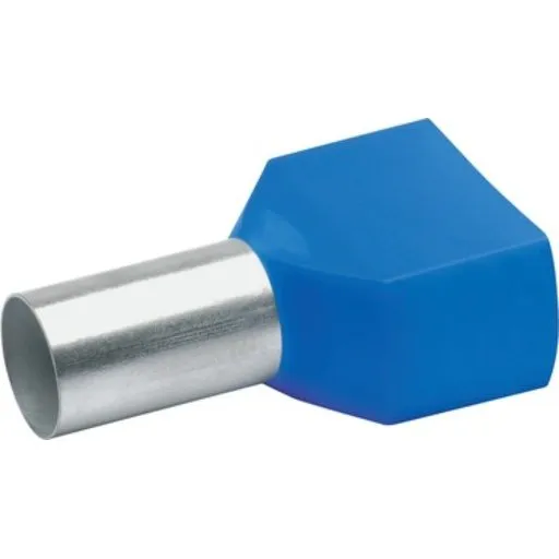 Klauke isoleret dobbelt terminalrør, 2 x 2,5 mm², 18,5 mm (100 stk)