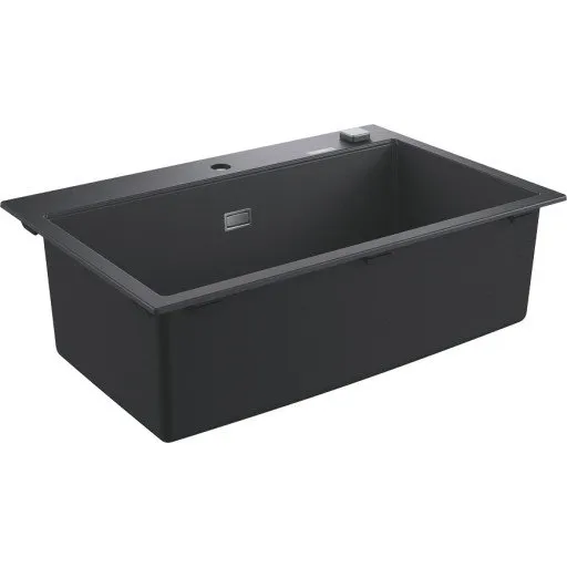 Grohe K700 køkkenvask, 78x51 cm, sort komposit