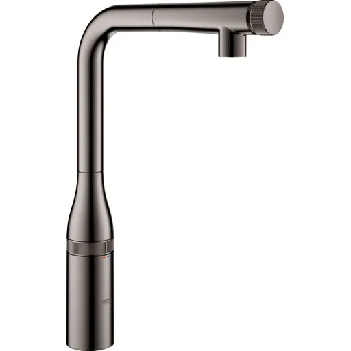 Grohe Essence SmartControl køkkenarmatur, poleret sort krom