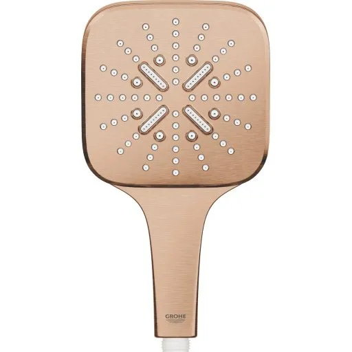 Grohe Rainshower SmartActive 130 Cube håndbruser, kobber