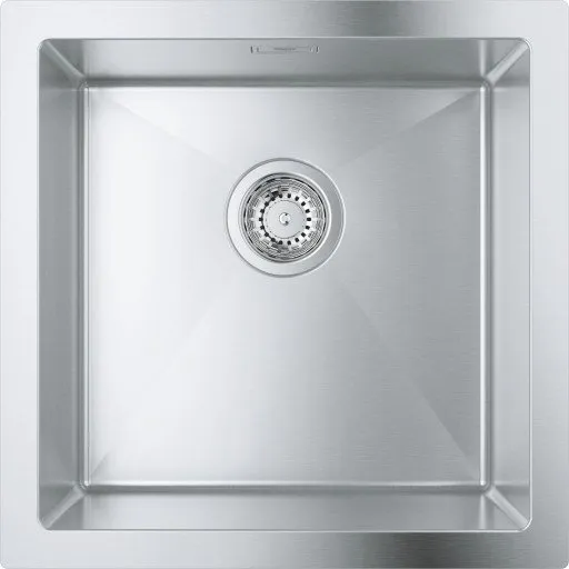 GROHE K700 køkkenvask i rustfrit stål, 46,4x46,4 cm, satin