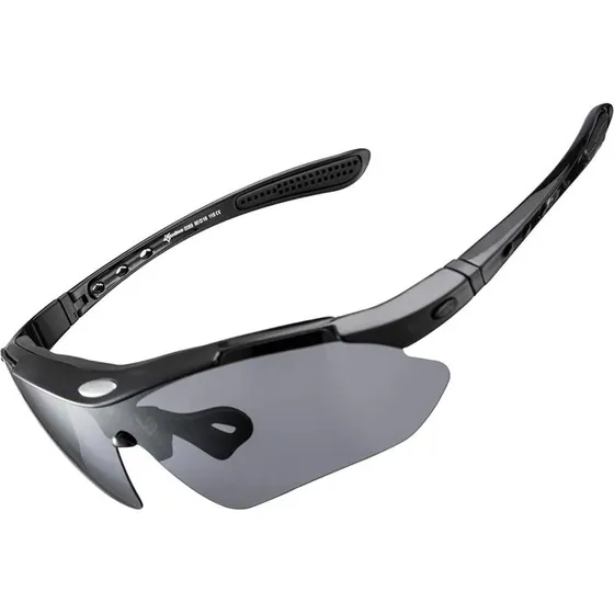 Rockbros Polariserede Cykelbriller - Sort