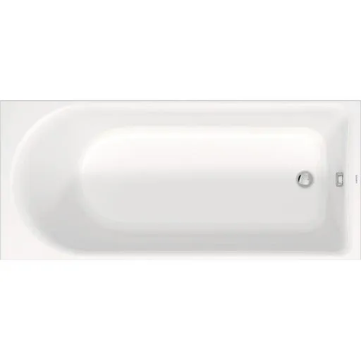 Duravit D-Neo badekar, 180x80 cm, hvid, til indbygning