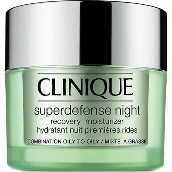 Clinique Superdefense Night Recovery 50 ml – kombineret/fedtet hud