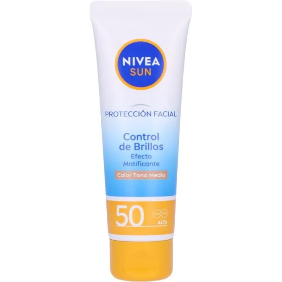 Nivea Sun Shine Control SPF 50 – Medium tone, 40 ml