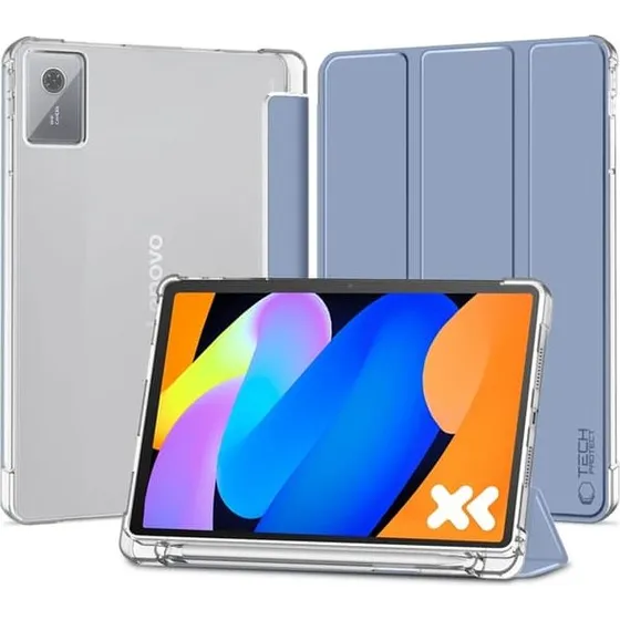 Tech-Protect Lenovo Idea Tab Hybrid Case - Babyblå