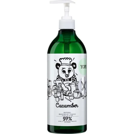 YOPE Kitchen Natural Washing-Up Liquid Cucumber 750 ml