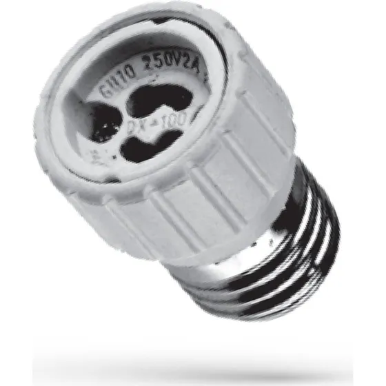 Adapter fra E27 til GU10