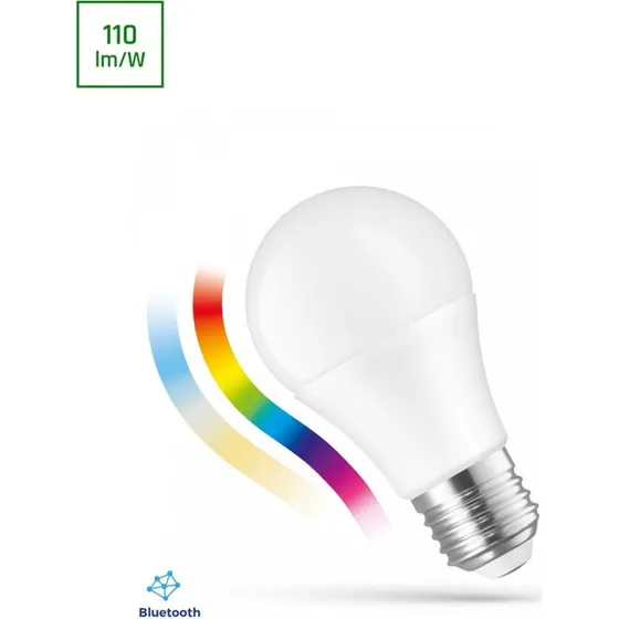 Spectrum Smart Easy LED Pære A60 E27 8,5W RGBW+CCT
