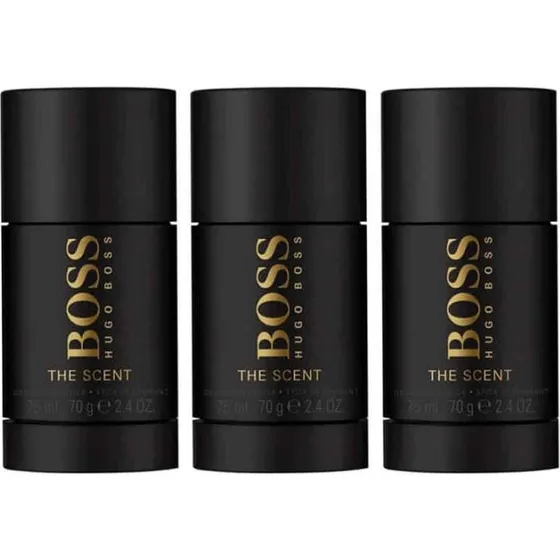 Hugo Boss The Scent Deostick 75ml - 3-pak