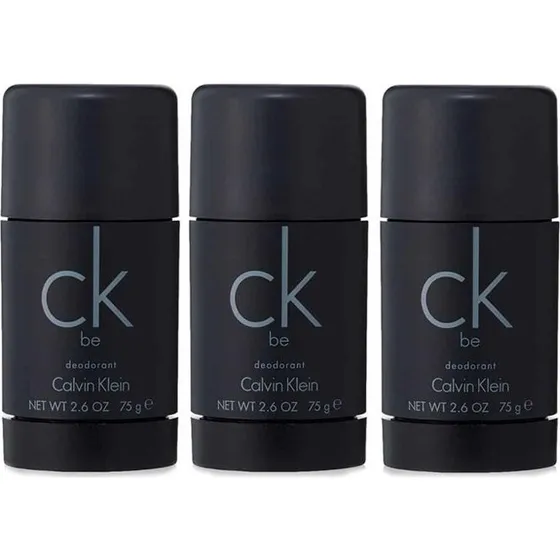Calvin Klein CK Be Deostick 3-pak, 75 ml