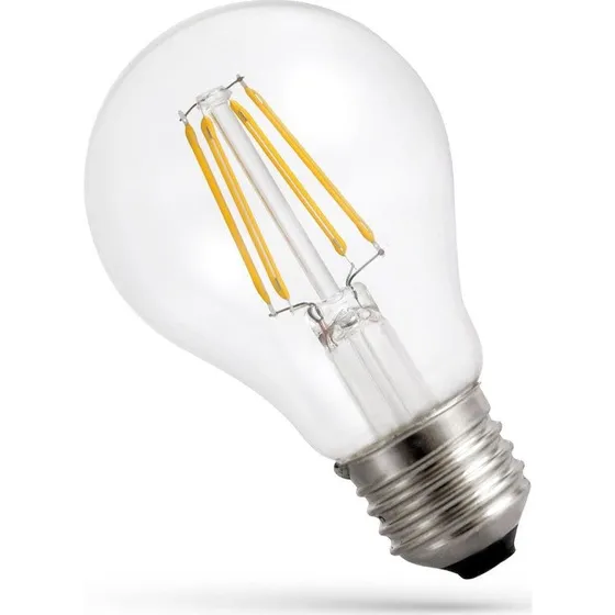 Spectrum 4W LED Pære - A60, E27, 1800K, Ekstra Varm Hvid