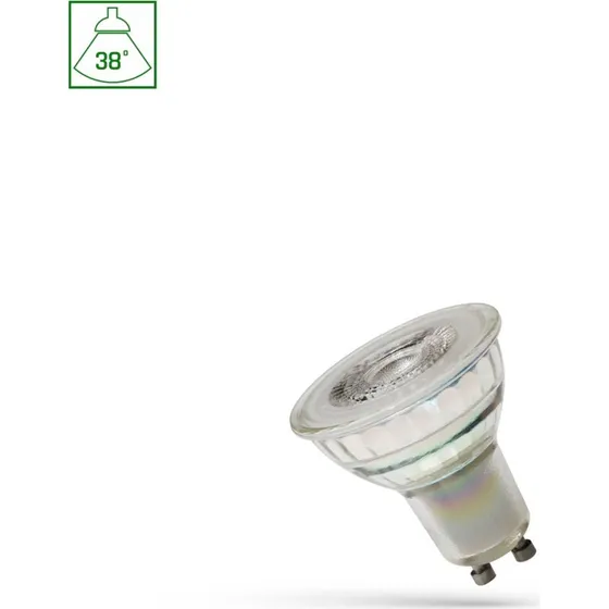 Spectrum GU10 5,5W LED spot - 400lm, dæmpbar, varm hvid