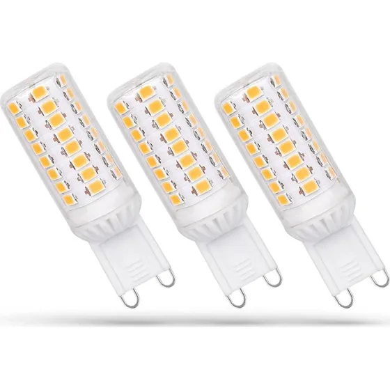 G9 LED 4.9W Premium Spectrum 3-pak - Varm Hvid, Dæmpbar