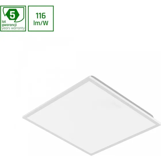 Algine LED Panel 40W 60x60 - Neutral Hvid 230V 120° IP40