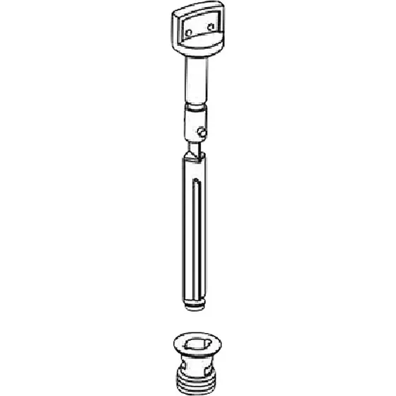 EK SOLID Strophængsel hs10532-gb (2 stk.)