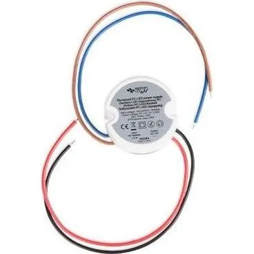 30W Strømforsyning til PL/Loftlamper - 12V DC, 2.5A, IP67