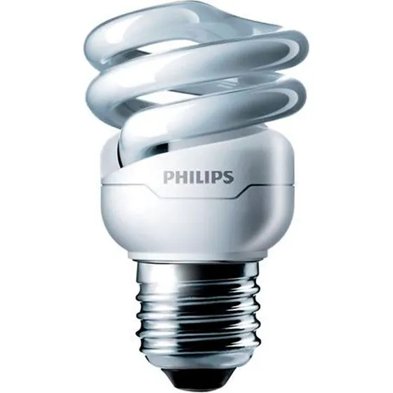 Philips Tornado Spiral 8W E27 Varmhvid 2700K