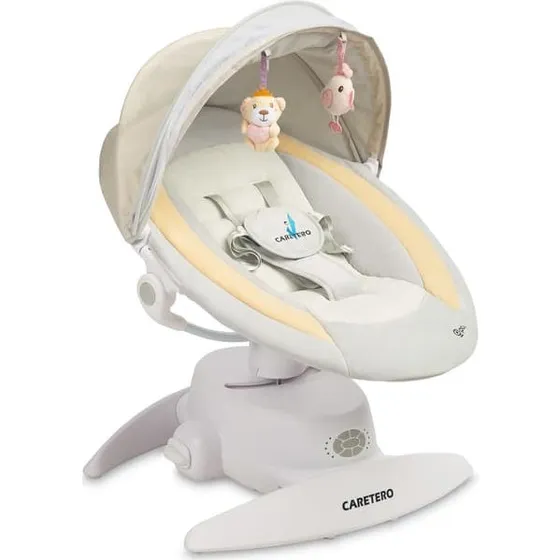 Caretero Opti Elektrisk Baby Rocker - Beige