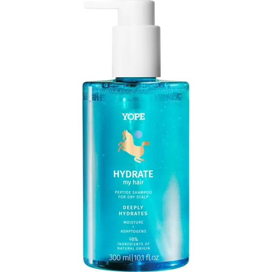 YOPE Bounce Hydrate My Hair Shampoo til tør hovedbund, 300 ml