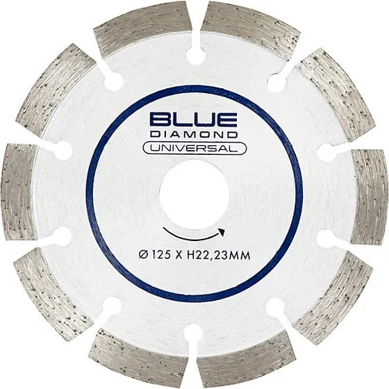 Carat Blue Diamond Diamantklinge Ø125mm til beton og sten