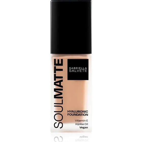 Gabriella Salvete Soulmatte Hyaluronic Foundation 04N Sand Neutral 30ml