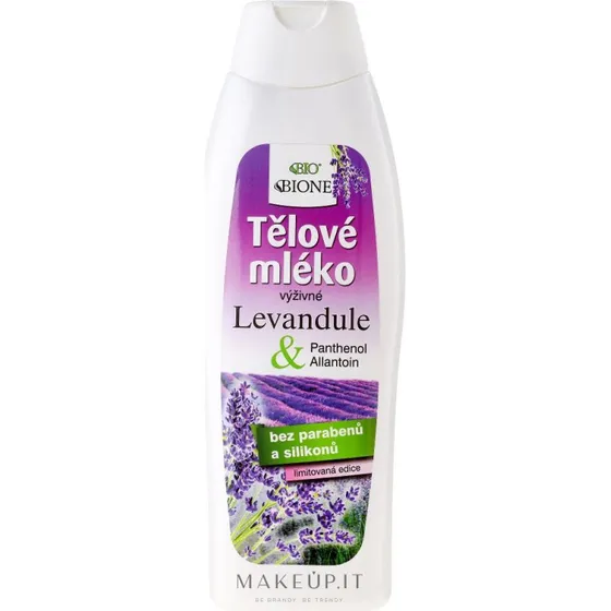 Bione Cosmetics Lavendel Nærende Kropsmælk 500 ml