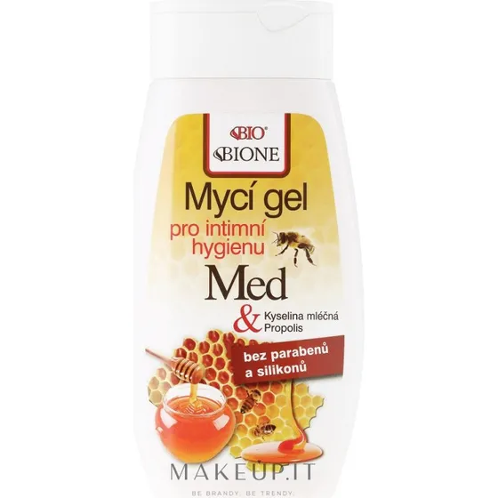 Bione Cosmetics Honning + Q10 Intimhygiejnegel med Royal Jelly 260 ml